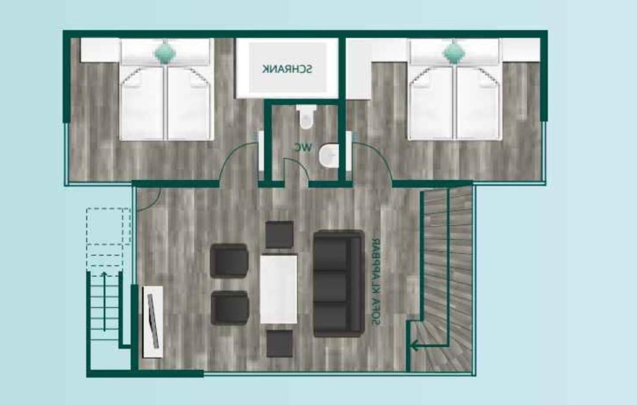 Schwimmendes Ferienhaus Sky Elsterheide ภายนอก รูปภาพ
